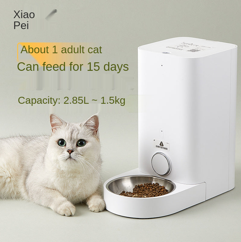 Smart Pet Feeder - Auto Timing & Portion Control - Bark N Wish