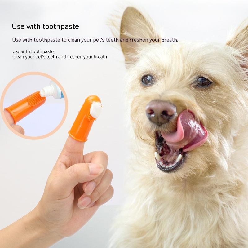 Ultra-Soft Pet Finger Toothbrush - Bark N Wish