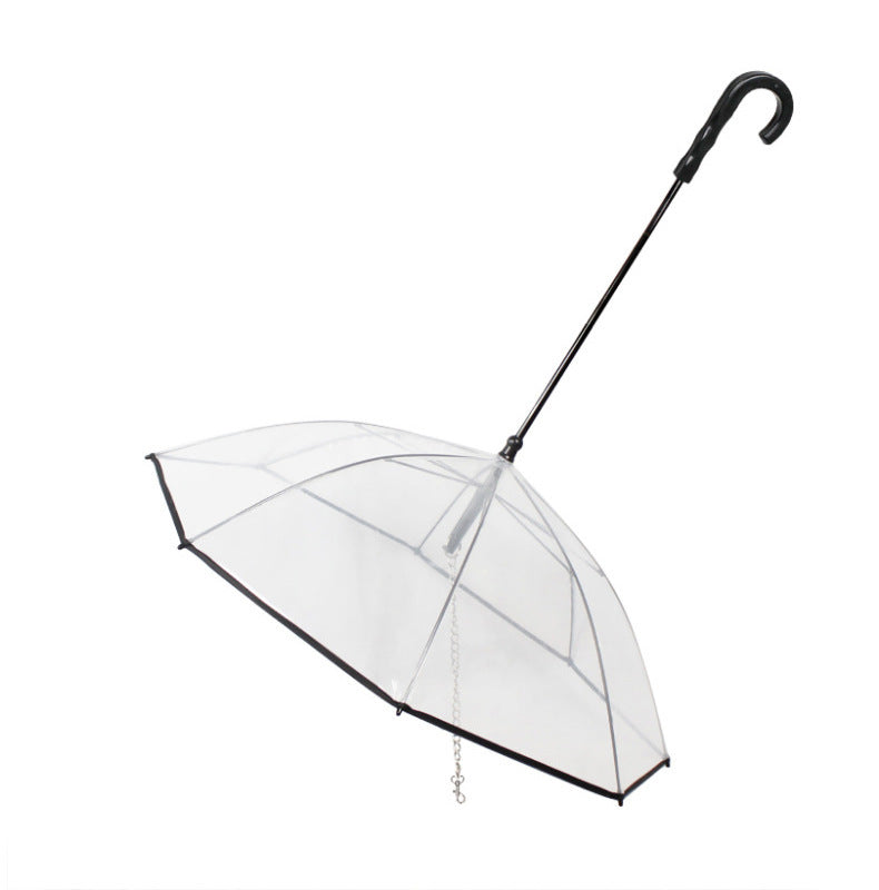 Transparent Dog Umbrella - Bark N Wish