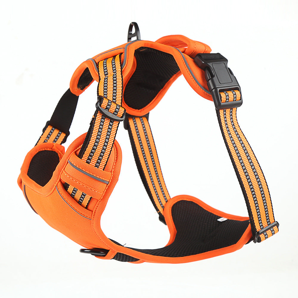 Dog Harness No Pull Breathable Reflective Pet Harness Vest - Bark N Wish