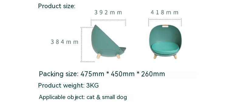 Cat Nest & Small Dog Bed - Bark N Wish