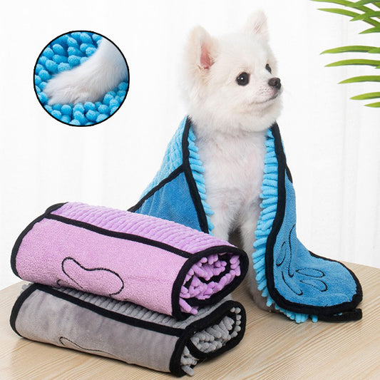 Super Absorbent Microfiber Pet Towels - Bark N Wish